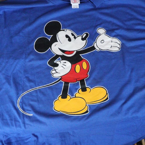 Vintage 80s 90s Disney Wear Mickey Mouse One Size Fits All Tee Shirt VTG - Picture 7 of 9
